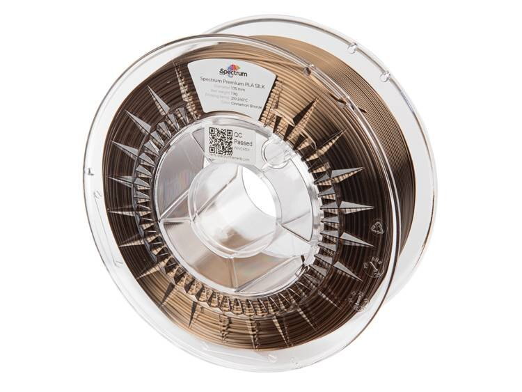 Pla Silk Filament bronze Cinnamon bronze 1,75mm Spectrum 1kg Pla Silk Filament bronze Cinnamon bronze 1,75mm Spectrum 1kg