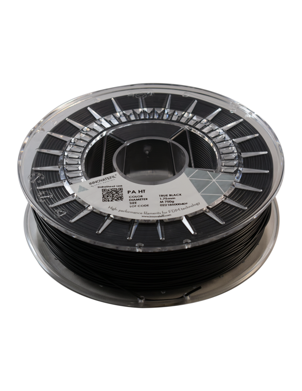 Innovatefil nylon pa ht filament black 1.75 mm 750g