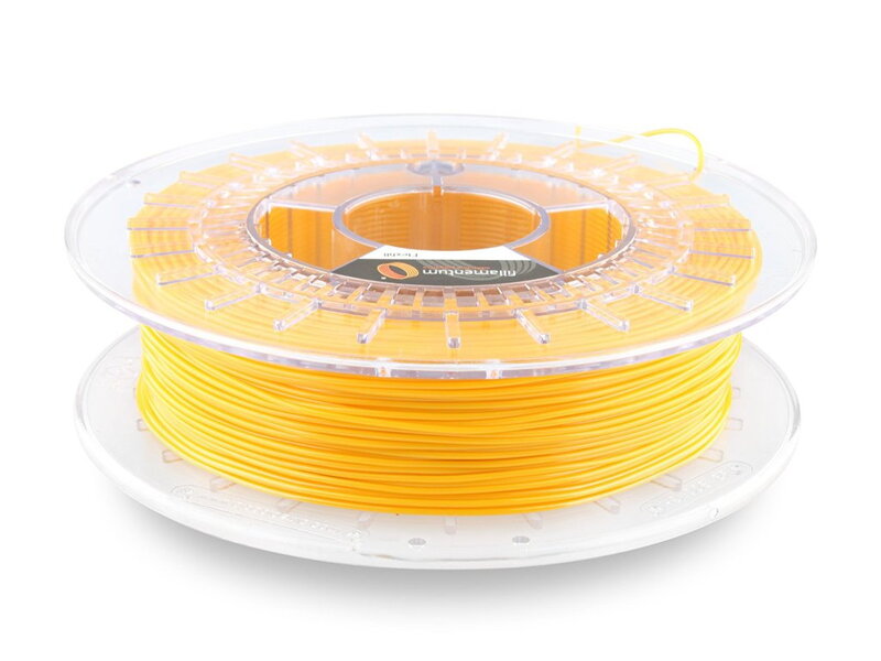 Flexfill Press Short 92A TPU 2.85mm Signal Yellow 0.5 kg Fillamentum