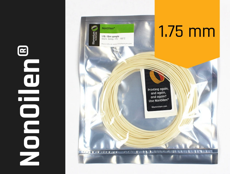 Sample 15 meters - nonoilen print string 1.75mm FILLAMENTUM Ecological Sample 15 meters - nonoilen print string 1.75mm FILLAMENTUM Ecological
