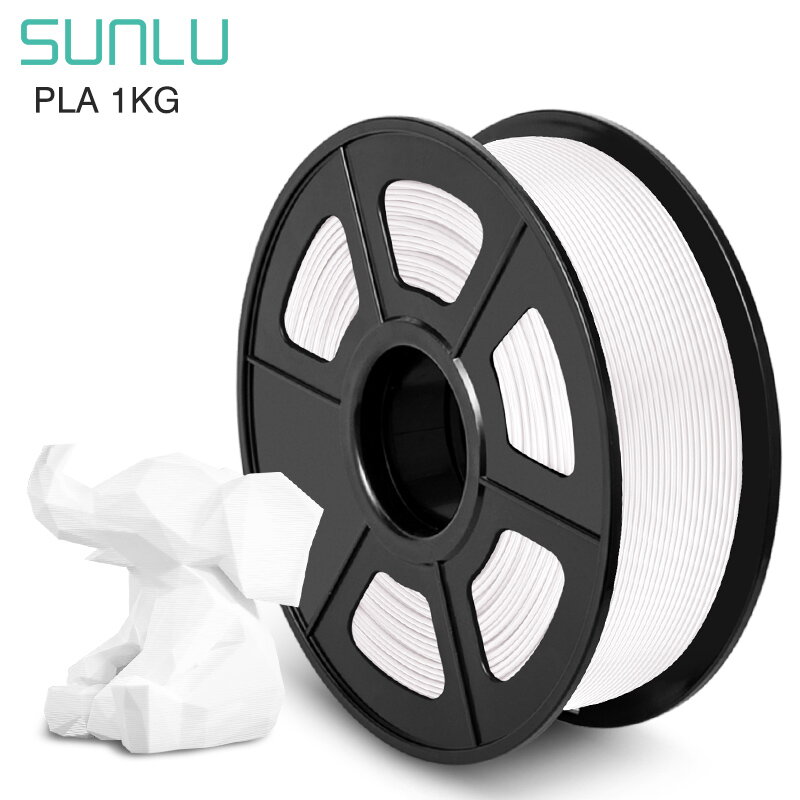 Sunlu PLA Filament - 1,75mm - 1kg white
