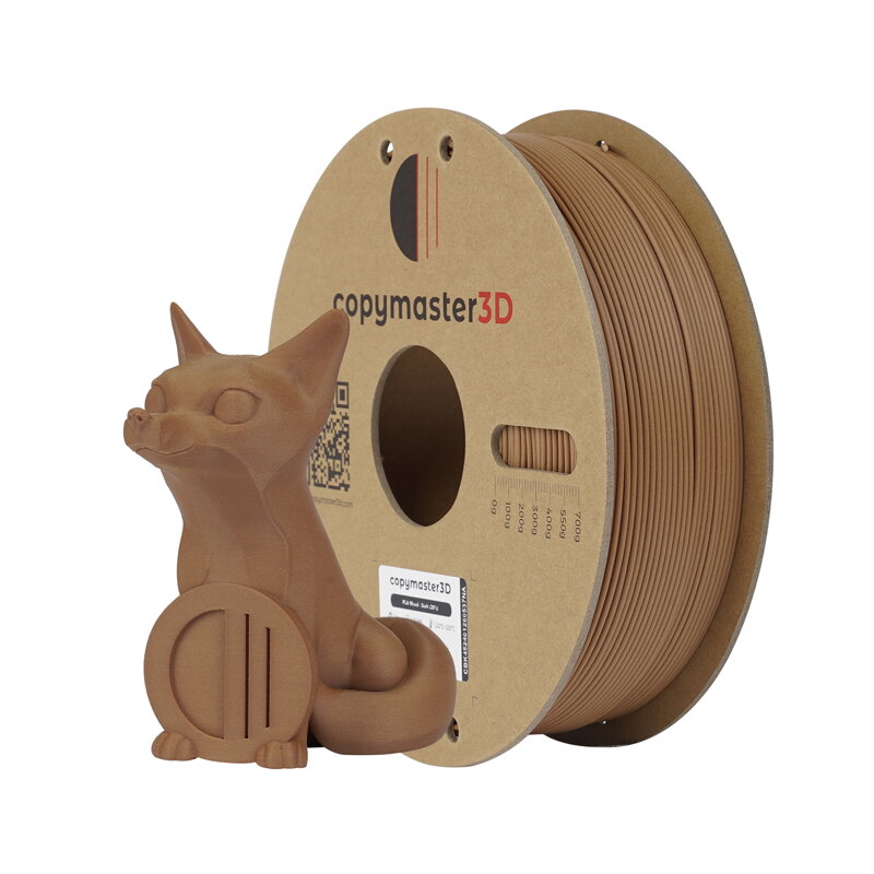 Copymaster3D PLA Dřevo - Tmavý - 1,75mm - 1kg