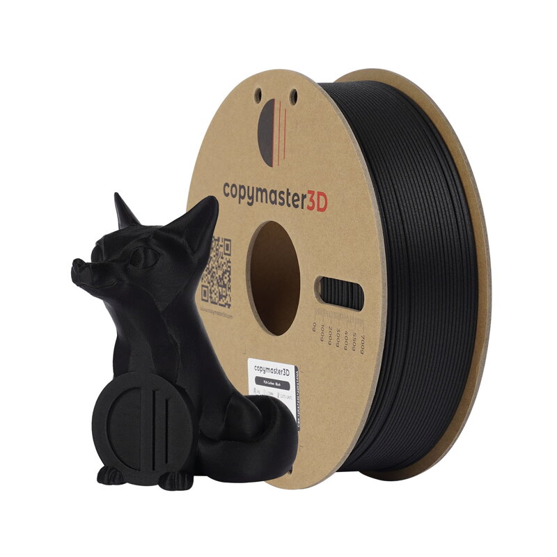 Copymaster3D PLA Uhlíkový - Černá - 1.75mm - 1kg