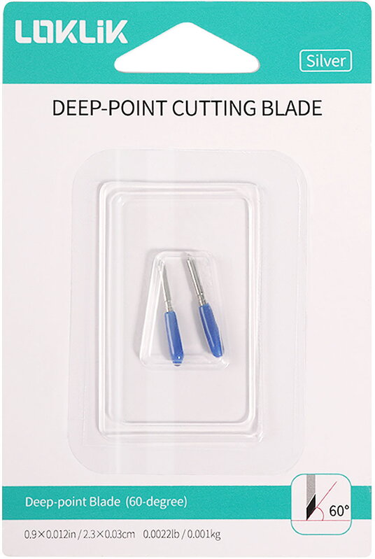 LOKLiK Řezací čepel 60° - Dvojbalení