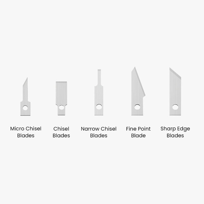 Chawke 5 typů čepelí pro CK01