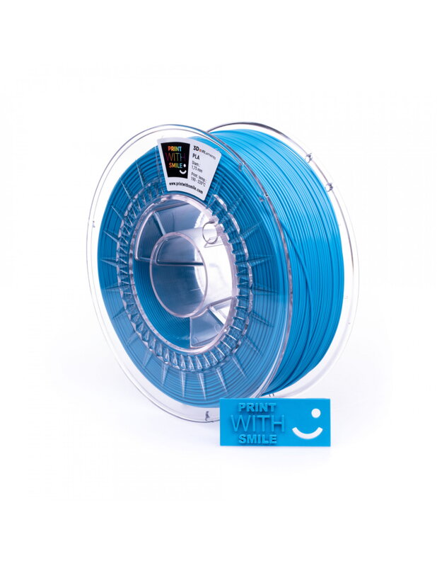 Print with Smile - PLA - 1.75 mm - Turquoise Blue - 1000 g