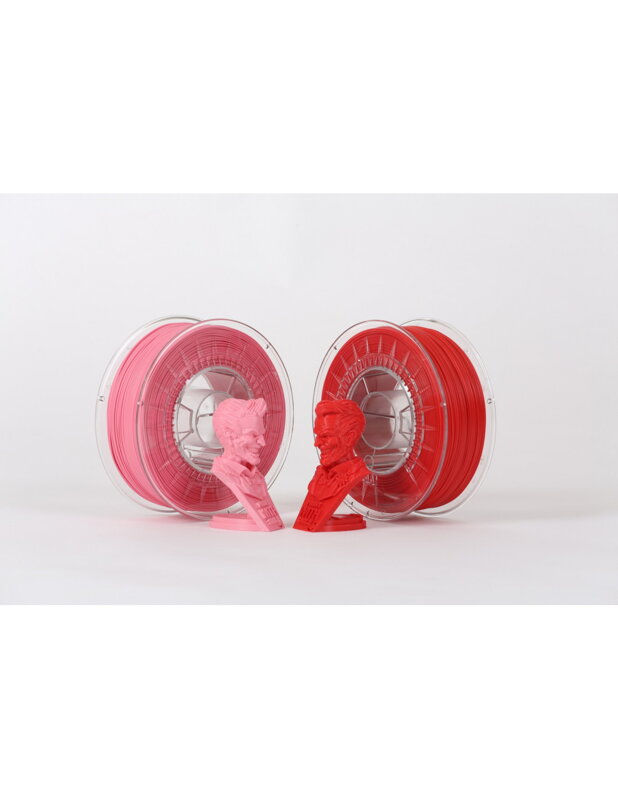 Print with Smile - PLA duo Pack - 1.75 mm - Pink/Red- 2 x 1000 g