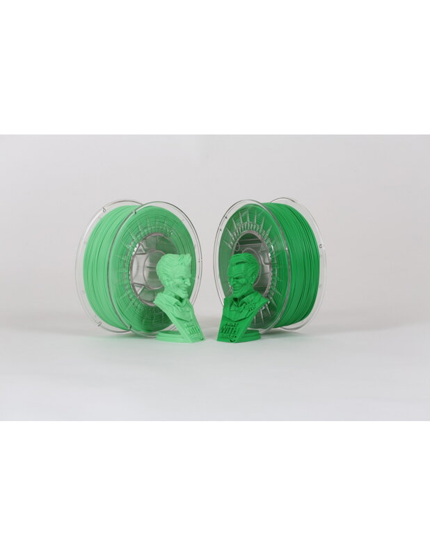 Print with Smile - PLA duo Pack - 1.75 mm - Green/Green- 2 x 1000 g