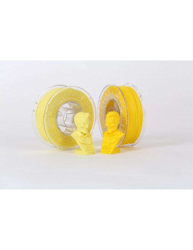 Print with smile - PLA duo Pack - 1.75 mm - yellow/ yellow- 2 x 1000 g