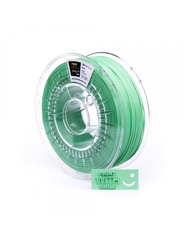 Print with Smile - PLA - 1.75 mm - Light Green - 1000 g