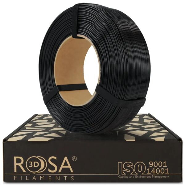 ReFill ROSA3D PETG HT ČERNÁ 1,75 mm 1 kg