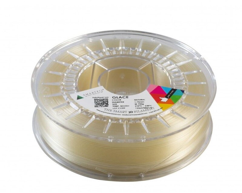 GLACE filament natural průhledný 1,75 mm Smartfil 750 g GLACE filament natural průhledný 1,75 mm Smartfil 750 g