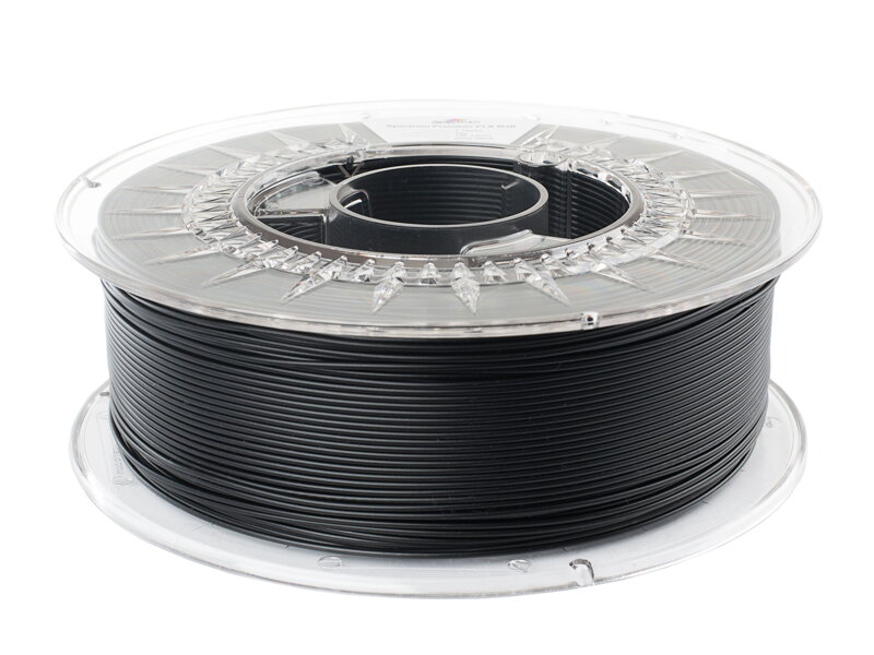 PLA filament MAT Deep Black 1,75 mm Spectrum 1 kg